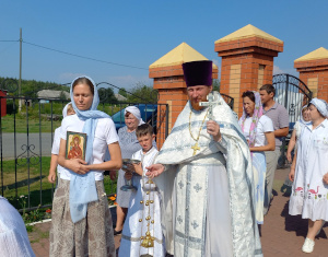 Приход храма Преображения Господня п. Кособродск 19 августа 2023 г. отметил престольный праздник