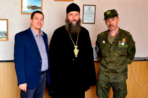 В День знаний наместник Далматовской обители игумен Варнава (Аверьянов) выступил перед студентами Далматовского филиала КППТ