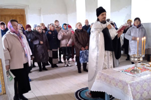 Приход храма Покрова Божией Матери с. Половинное Целинного МО отметил престольный праздник