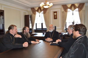 Епископ Владимир возглавил рабочую встречу по вопросам деятельности епархиальных структур и приходов