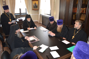 Под председательством правящего архиерея состоялось заседание расширенного Епархиального совета