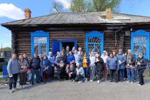 Древлехранитель Шадринской епархии принял участие в слёте добровольцев «Мы за сохранение Святыни» в д. Острова